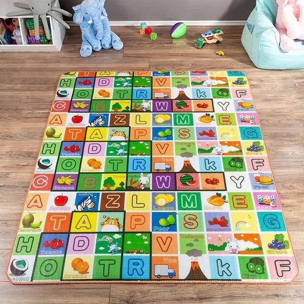 Waterproof Single Side Baby Play Crawl Floor Mat - 9XShoppy