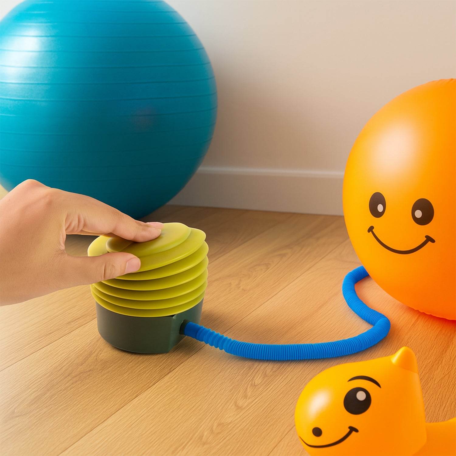 Portable Foot Air Pump With Hose - 9XShoppy