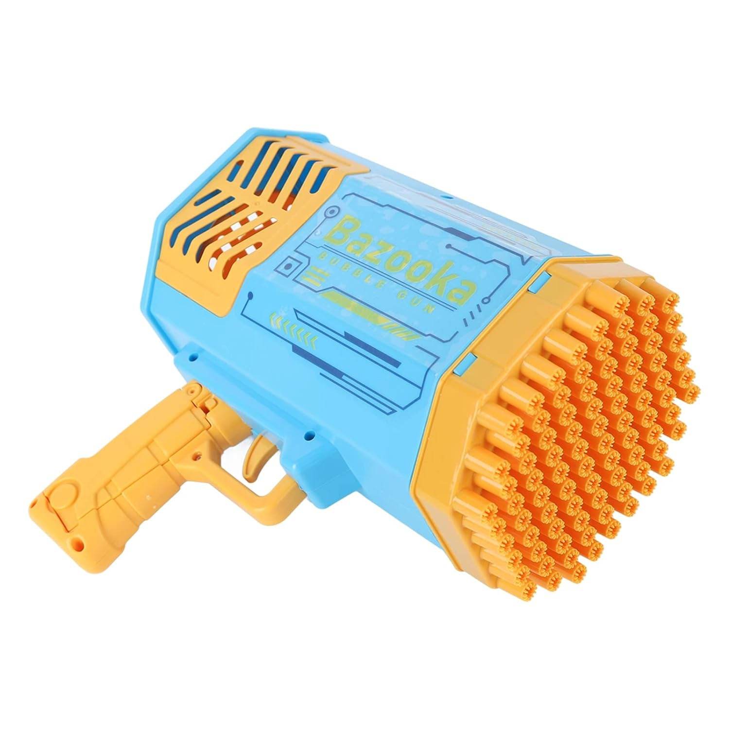 69 Holes Big Rechargeable Powerful Machine Bubble Gun - 9XShoppy