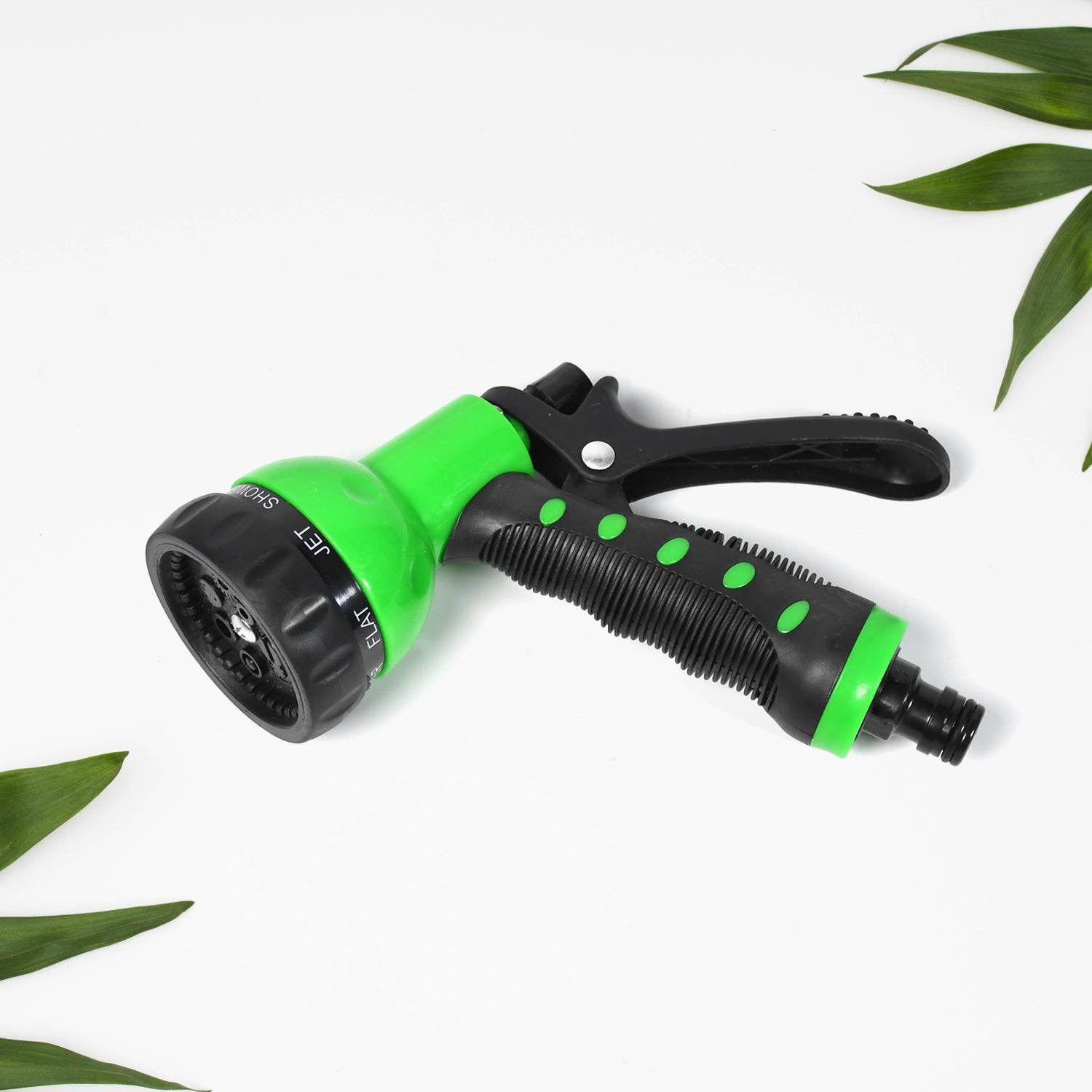 7441 Hose Nozzle Garden Hose Nozzle Hose Spray Nozzle With 8 Adjustable Patterns Front Trigger Hose Sprayer Heavy Duty Metal Water Hose Nozzle For Cleaning Watering Washing Bathing - 9XShoppy