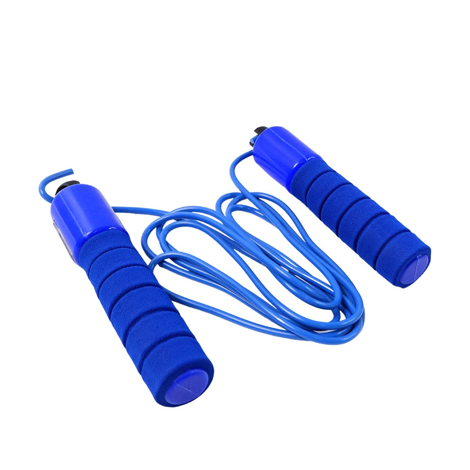 Adjustable Skipping Rope With Digital Jump Counter And Foam Grip Handles (1 Pc) - 9XShoppy