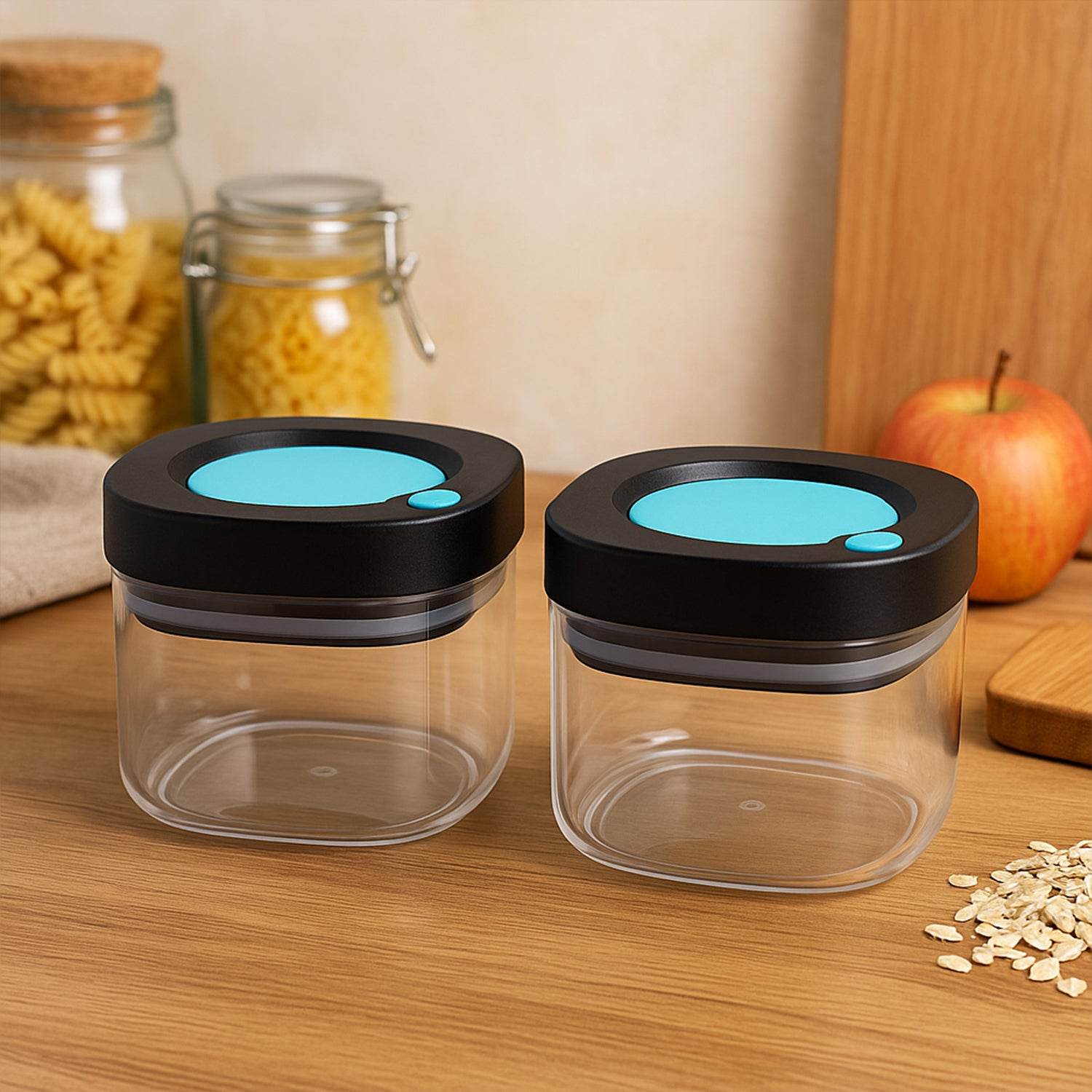 Supermom Airtight Kitchen Storage Containers (2 Pc Set 500 Ml) - 9XShoppy