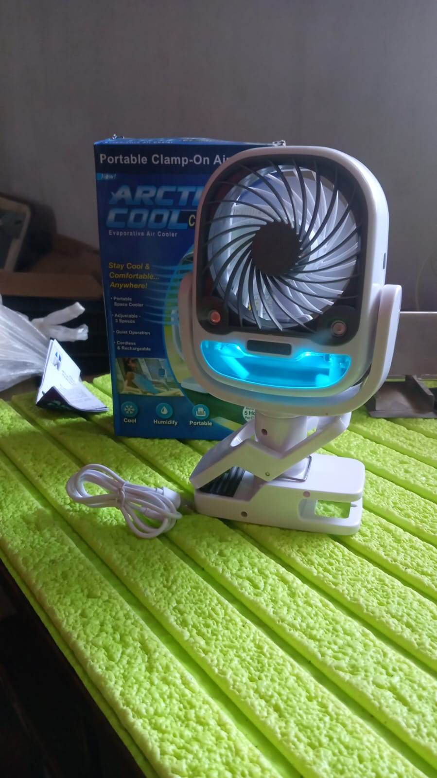 Air Portable Fan Grip Go 3 Speed Small Fan - 9XShoppy