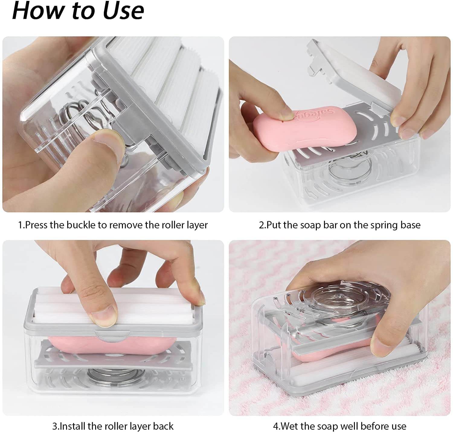 2 In 1 Soap Roller With Case (1 Pc) - 9XShoppy