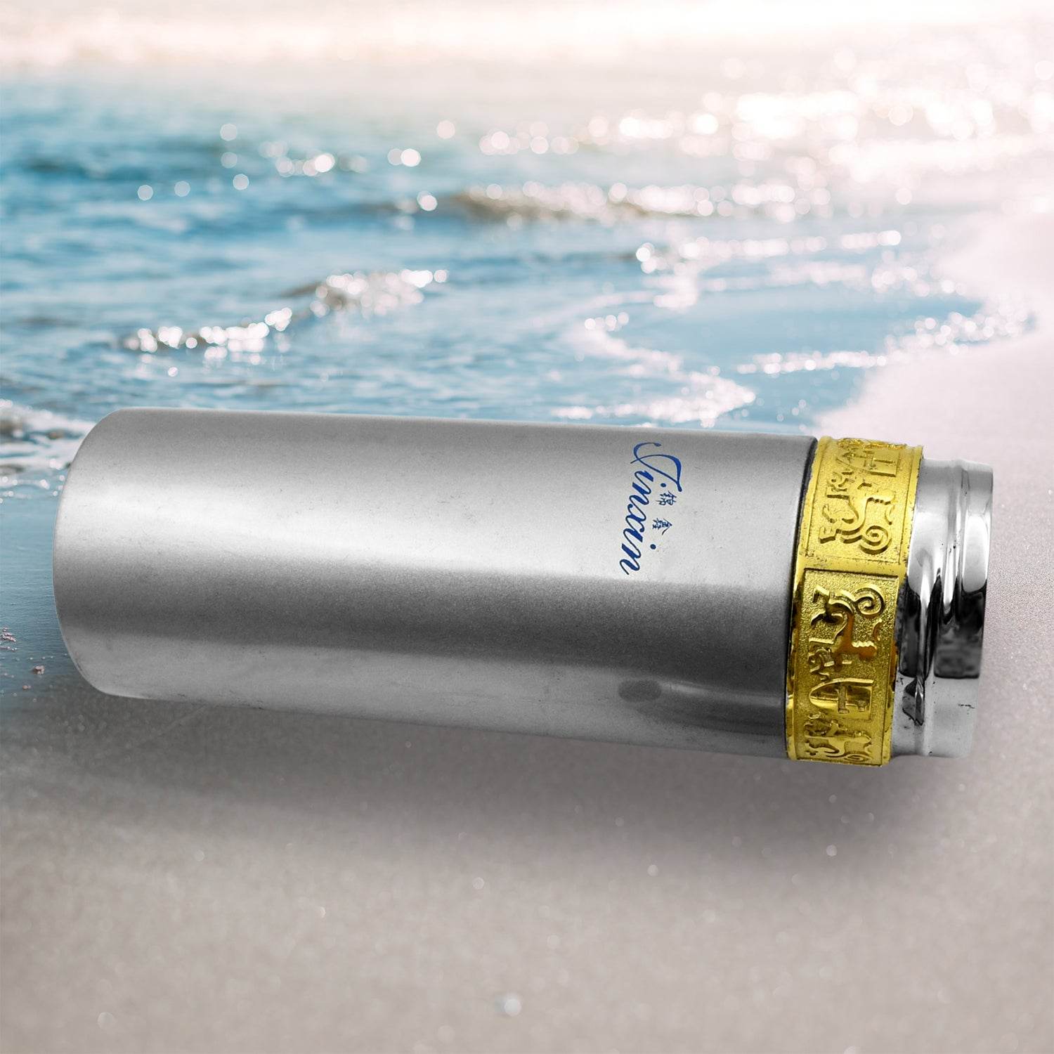Steel Water Bottle Leak Proof Rust Proof Hot Cold Drinks - 9XShoppy