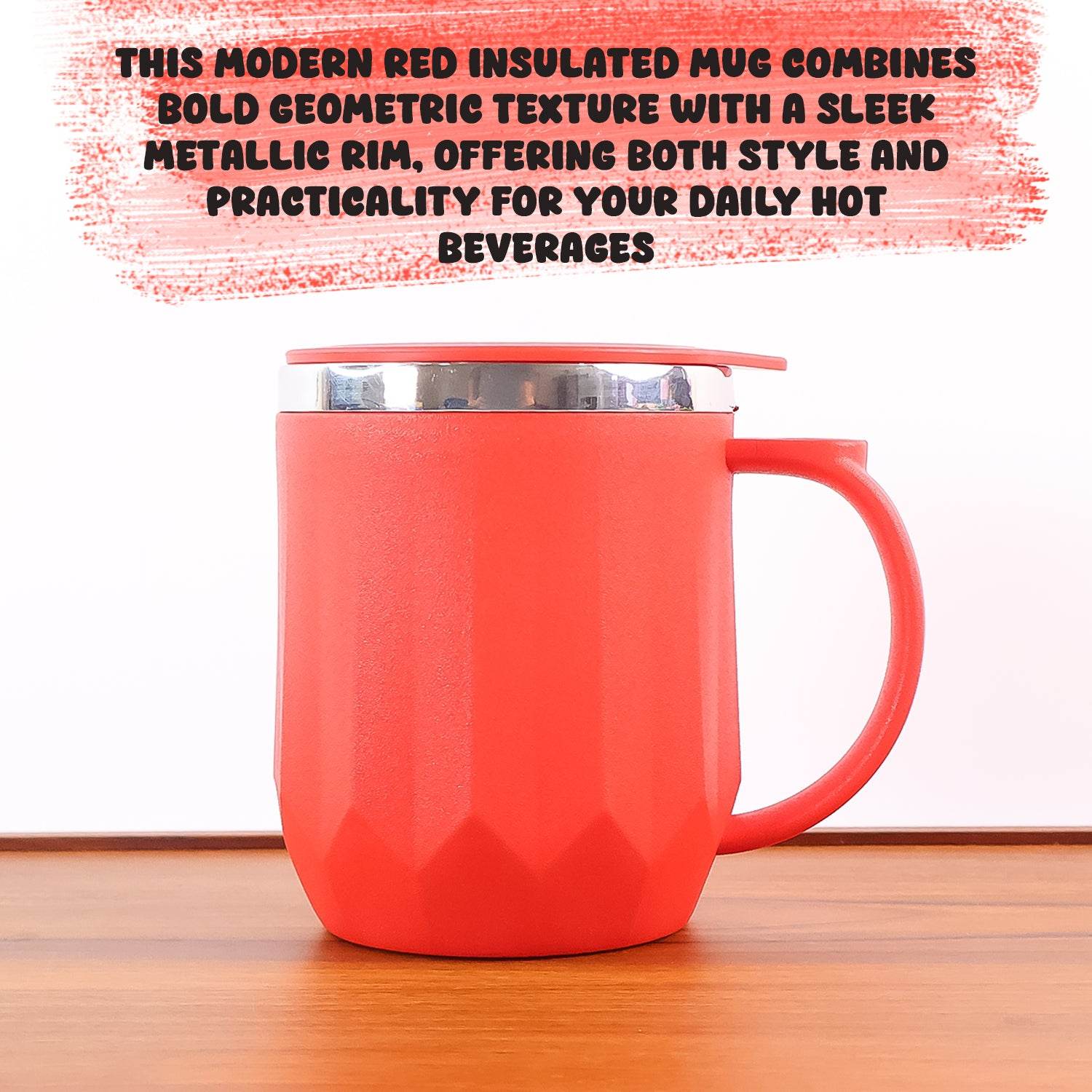 Apex Stainless Steel Insulated Mug 350ml (1 Pc) - 9XShoppy