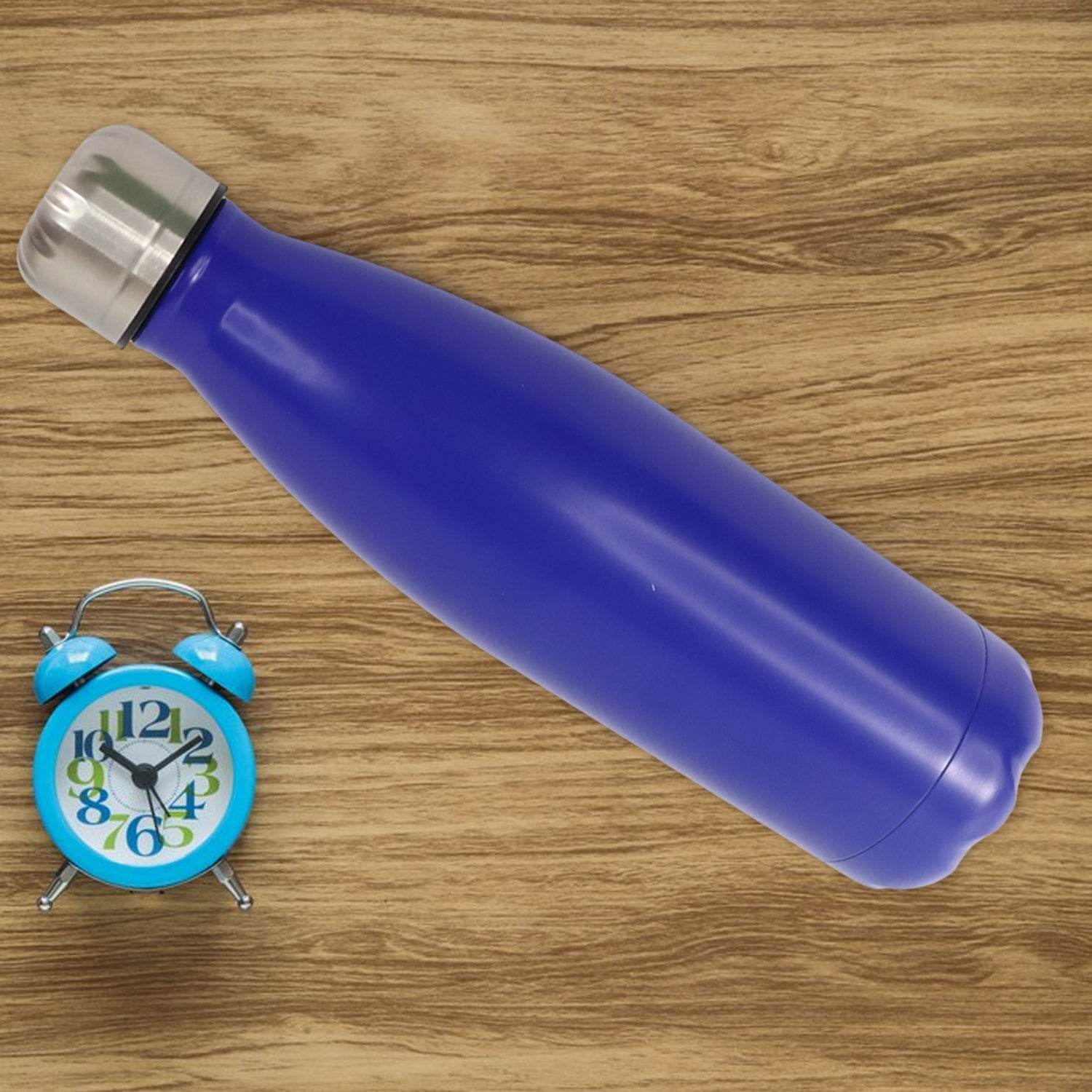 Stainless Steel Single Wall Water Bottle 400ml Approx - 9XShoppy