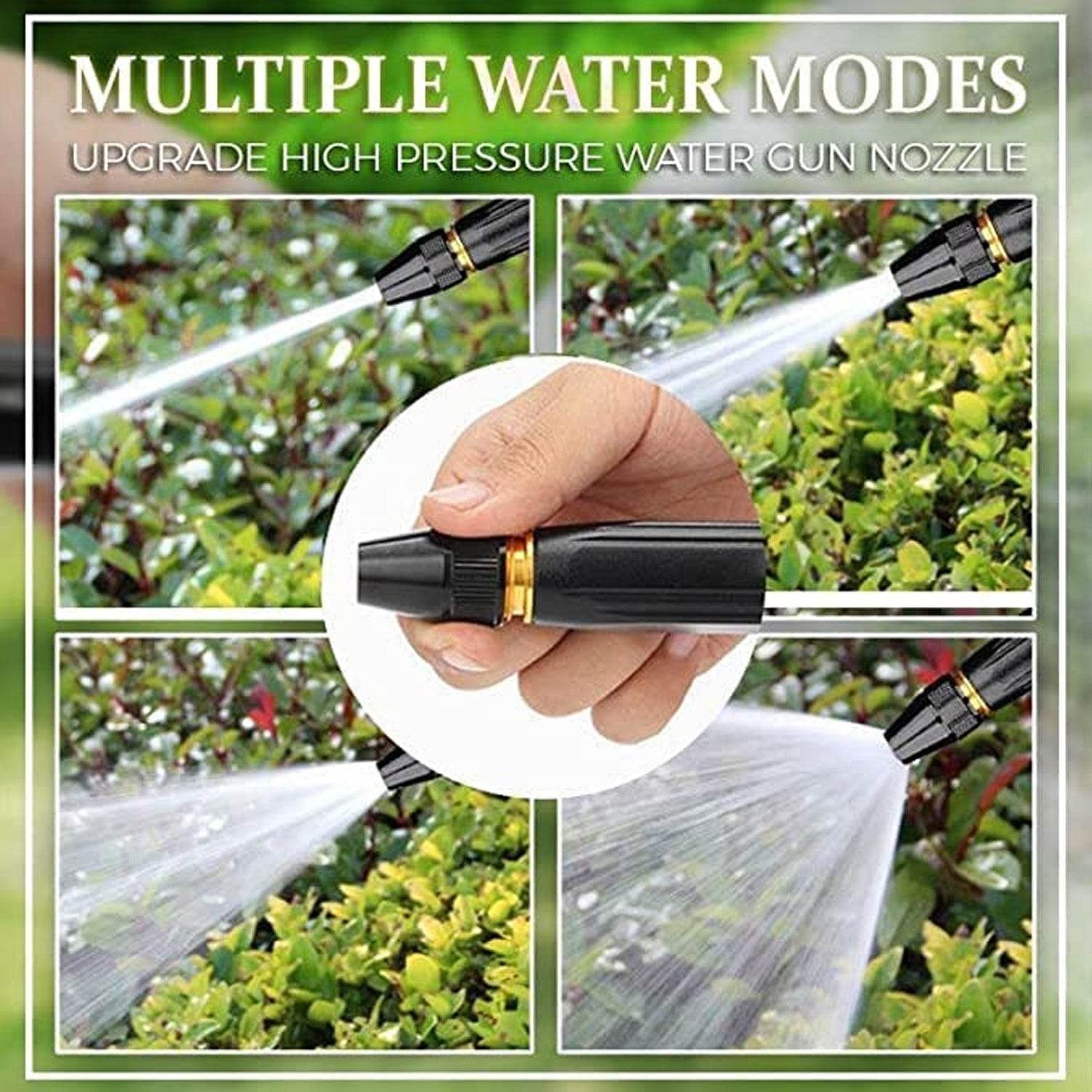 Plastic Car Washer High Pressure Gun Water Spray Trigger Nozzle Water Spray Gun (1 Pc) - 9XShoppy