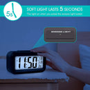 Soft Glow LCD Desk Clock
