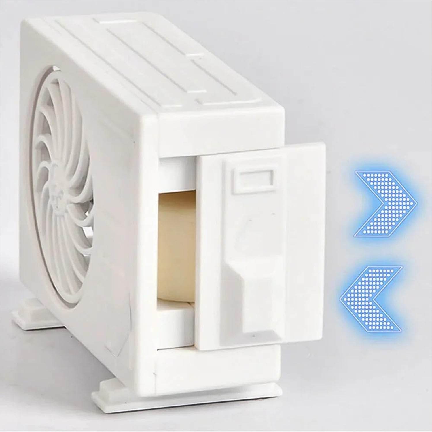 Ac Design Solar-powered Car Air Freshener Built-in Perfume Diffuser For Dashboard And Ac Vent - 9XShoppy