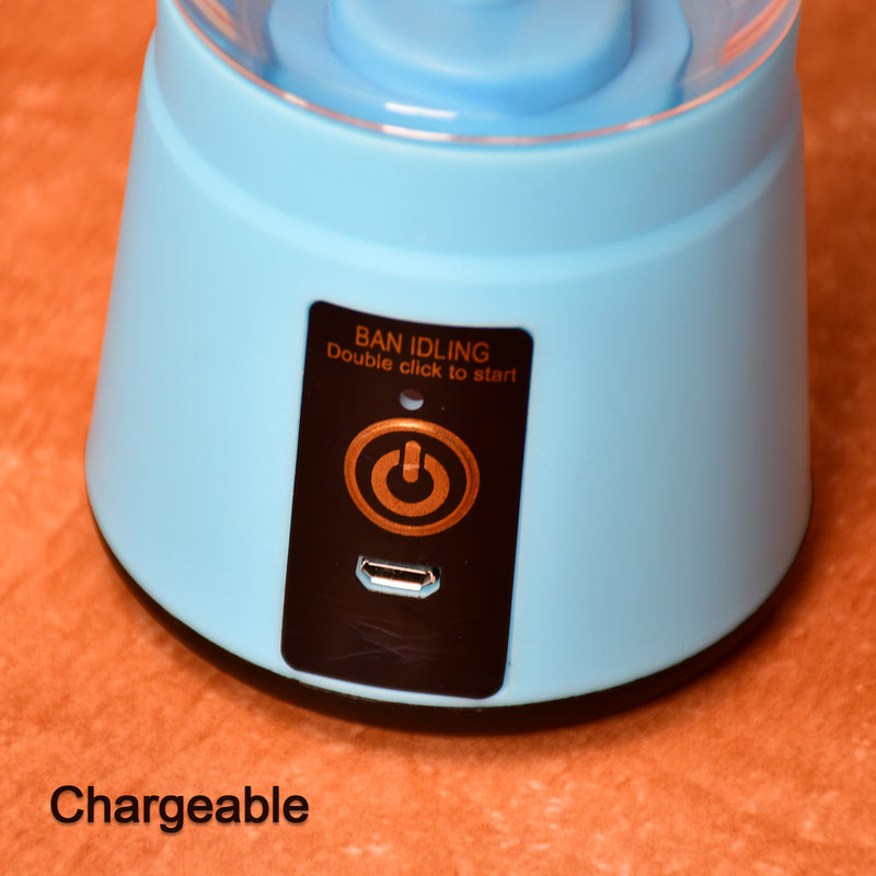 Portable 6 Blade Juicer Cup Usb Rechargeable Vegetables Fruit Juice Maker Juice Extractor Blender Mixer