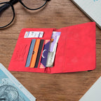 Premium Multifunction Travel Passport Holder Wallet (15x11cm 1 Pc) - 9XShoppy