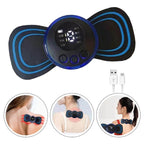 6204 Portable Usb Neck Massager Electric Neck Massager Automatic Massage Enhancer Mini Cervical Massager Ems Lymphatic Drainage Massage With Cable - 9XShoppy