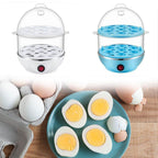 Multi-function 2 Layer 14 Egg Cooker Boilers Steamer - 9XShoppy