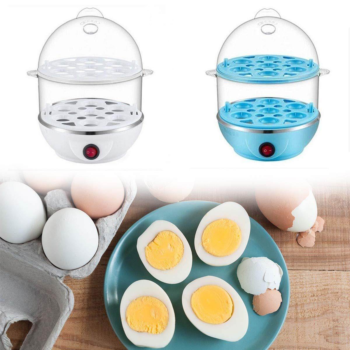 Multi-function 2 Layer 14 Egg Cooker Boilers Steamer - 9XShoppy