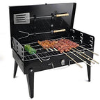 Stainless Steel Briefcase Style Barbecue Grill Toaster - 9XShoppy