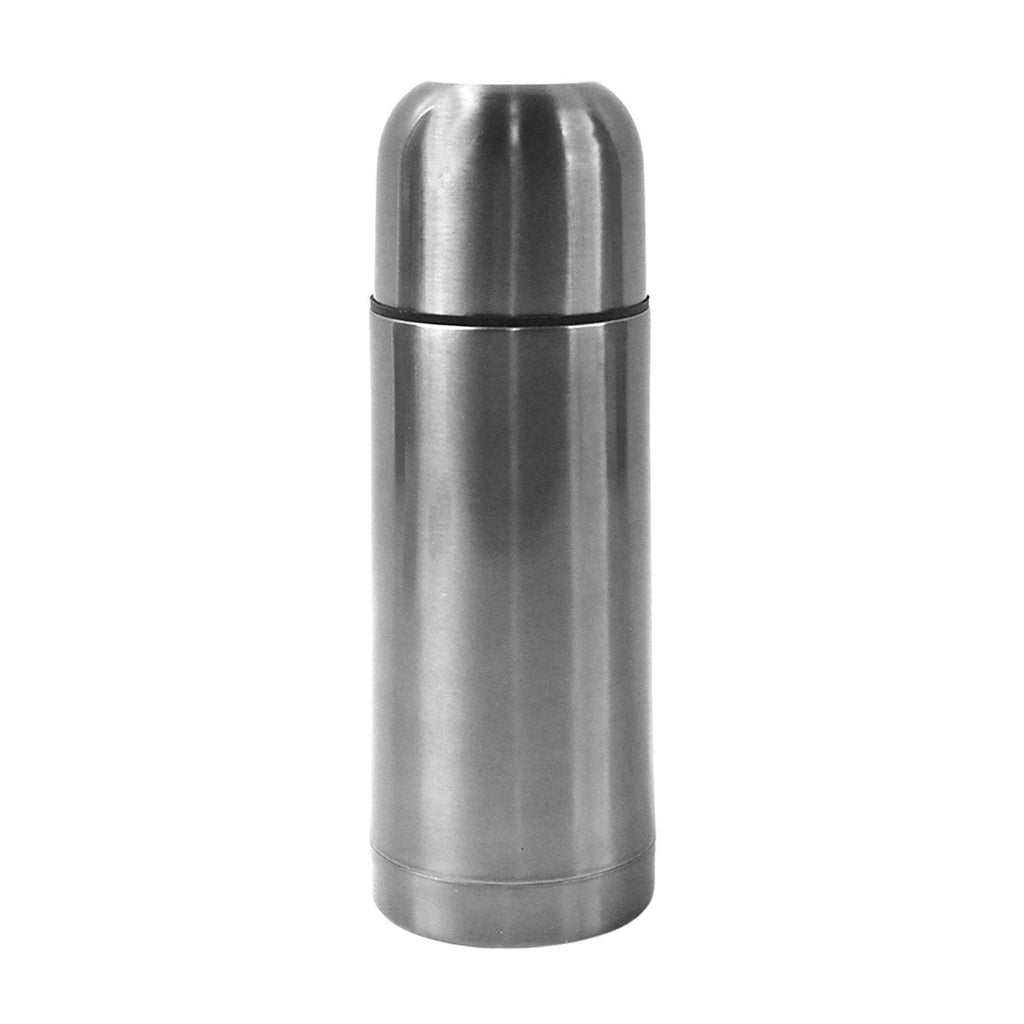 Stainless Steel Hot And Cold Water Bottle With Push-down Lid (350ml) - 9XShoppy