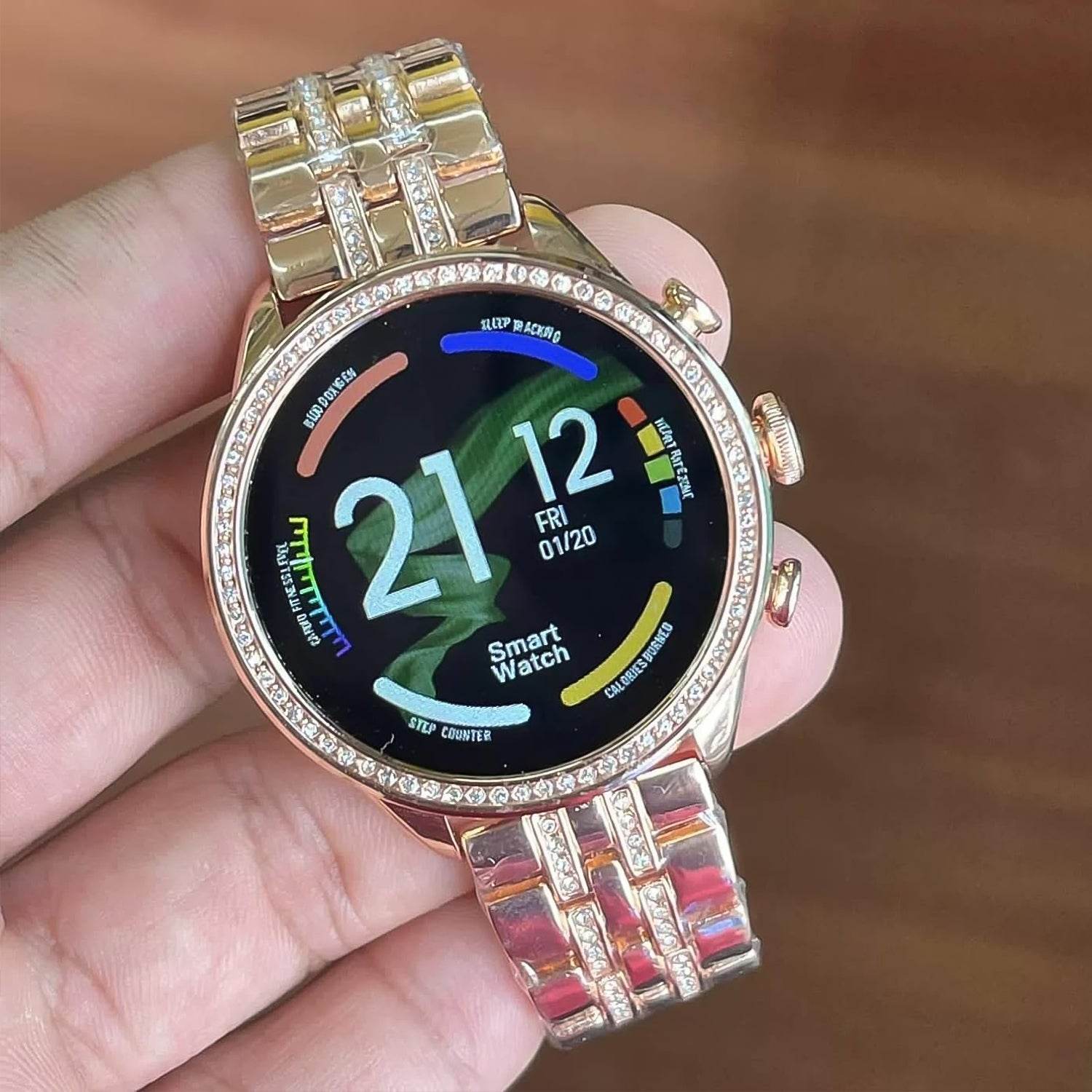 Gen 9 Diamond Strap Latest Smartwatch Hd Display 2 Straps (1 Set) - 9XShoppy