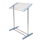 Multi-functional Single Tier Mobile Towel Foldable Rack - 9XShoppy