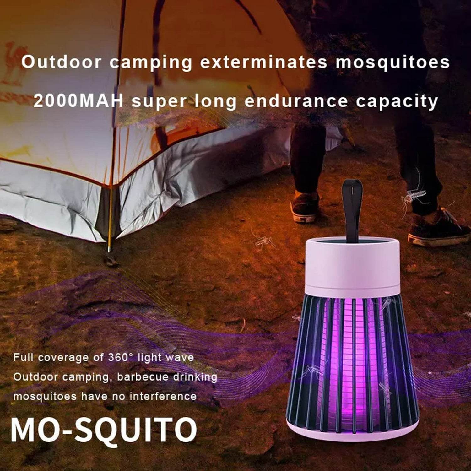 6402 Mosquito Killer Machine Mosquito Killer Usb Powered Bug Zapper Mosquito Lamp For Home Electric Led Lamp Mosquito Killer Indoor Outdoor Mosquito Trap Machine - 9XShoppy