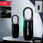 Small Usb Rechargeable Smart Fingerprint Padlock For Locker - 9XShoppy