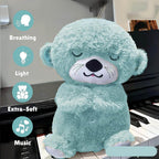 Soft Plush Musical Teddy Bear Toy With Led Light (1 Pc) - 9XShoppy