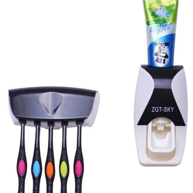 Toothpaste Dispenser With Toothbrush - 9XShoppy