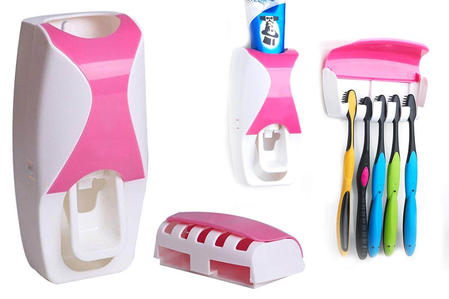 Toothpaste Dispenser With Toothbrush - 9XShoppy