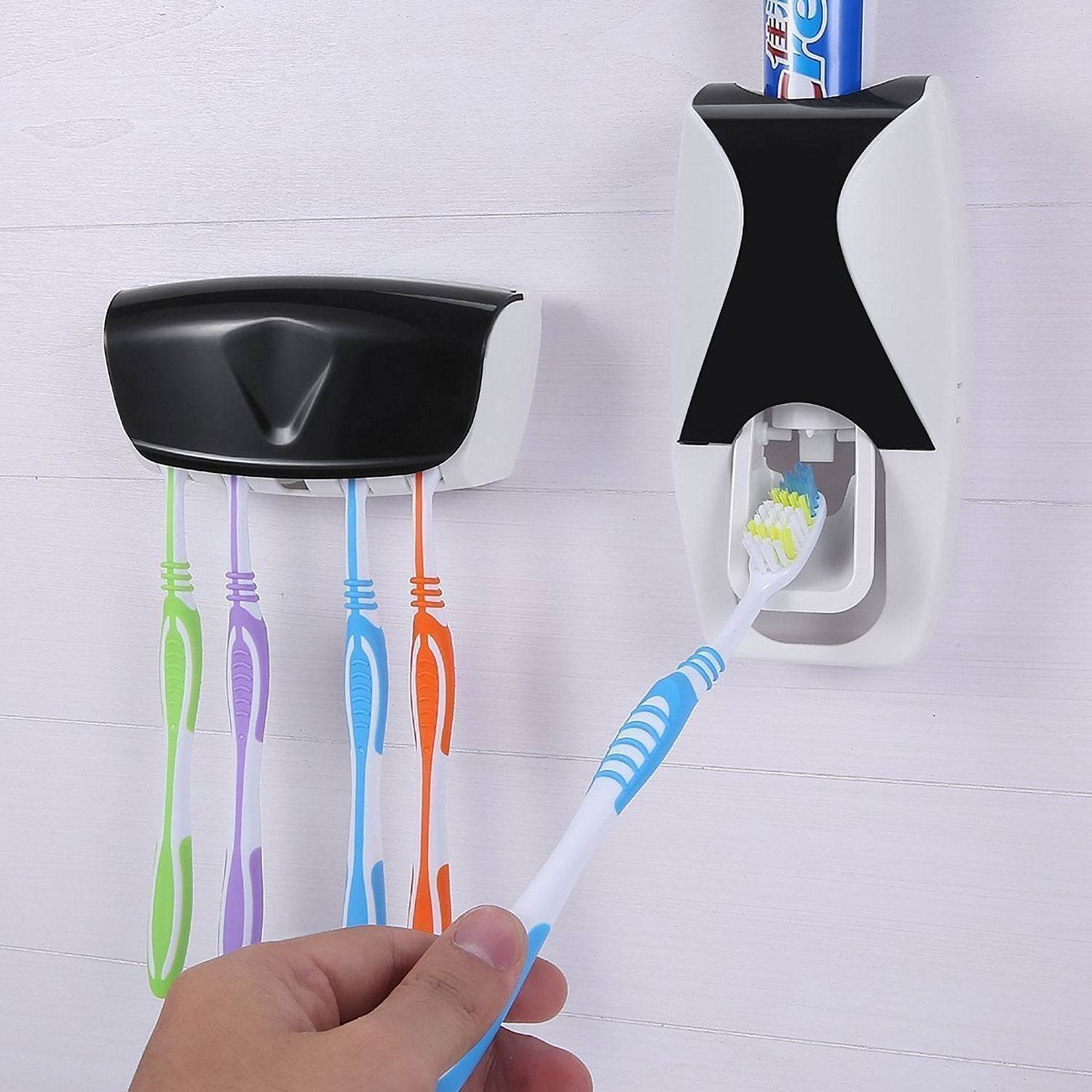 Toothpaste Dispenser With Toothbrush - 9XShoppy