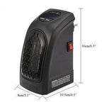 Electric Mini Handy Heater Plug-in Wall (400w) - 9XShoppy
