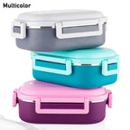 Insulated Testy Stainless Steel Leakproof Lunch Box With Spoon (1 Set) - 9XShoppy