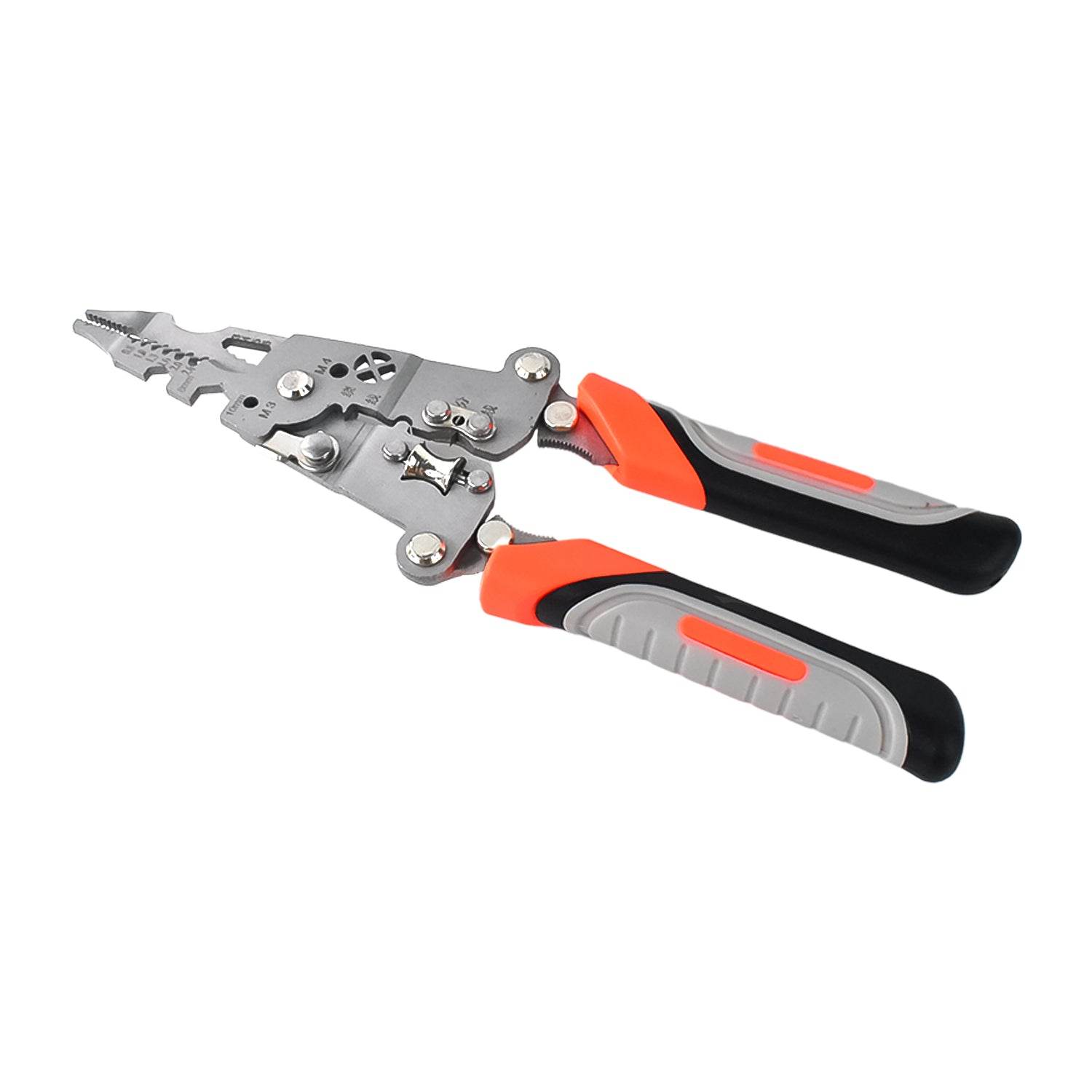 8 In 1 Wire Stripper Pliers Soft Grip - 9XShoppy