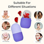 Beauty Ice Roller For Face Eye Reusable Face Rollers Facial Roller Box - 9XShoppy