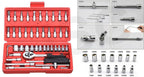 46 pcs Multi-Function Ratchet Wrench Tool Kit – Automotive &amp; Home DIY - 9XShoppy