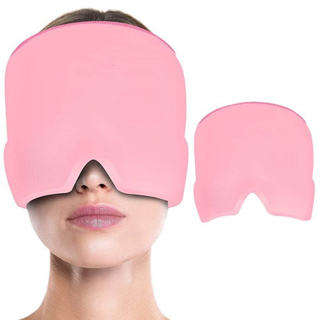 Headache Relief Hat Migraine Cap Wearable Migraine Mask Ice Head Wrap - 9XShoppy