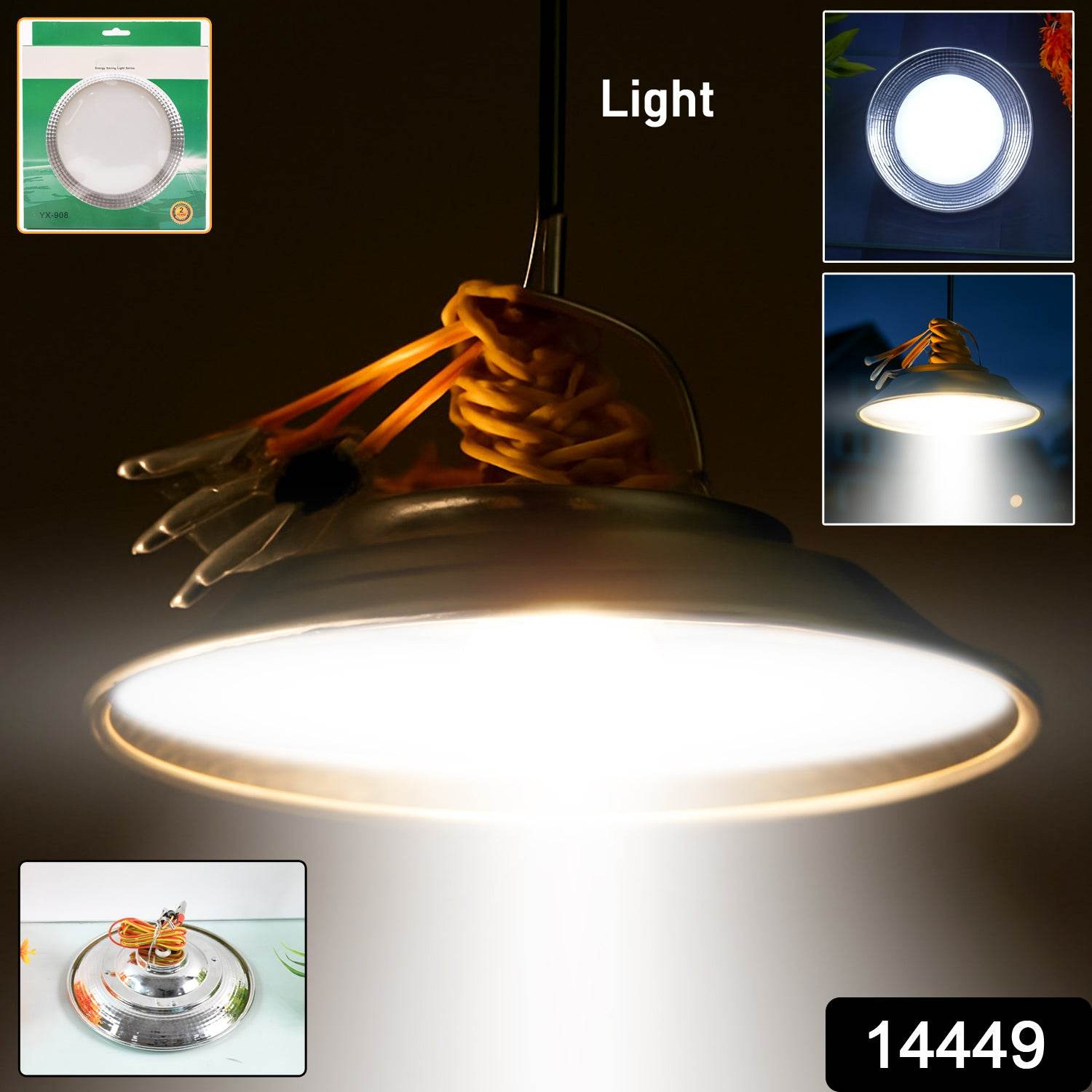 Rechargeable Hanging Led Light (1 Pc) - 9XShoppy