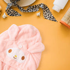 Soft Microfiber Hair Drying Towel Wrap (1 Pc Mix Design) - 9XShoppy