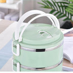 Stainless Steel Hot Lunch Box (2 Layer) - 9XShoppy