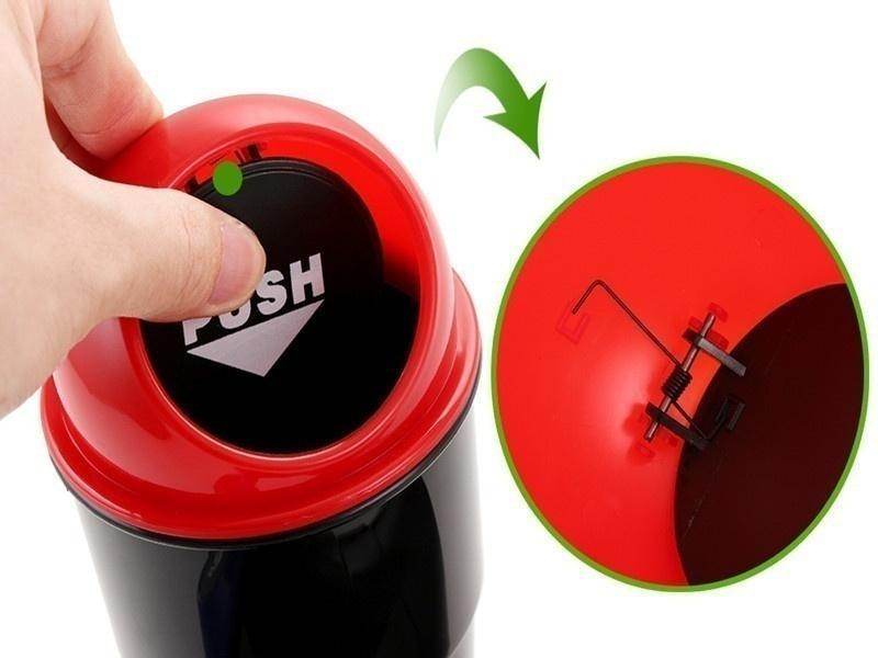 537 Car Dustbinmini Car Trash Bincar Ashtray - 9XShoppy