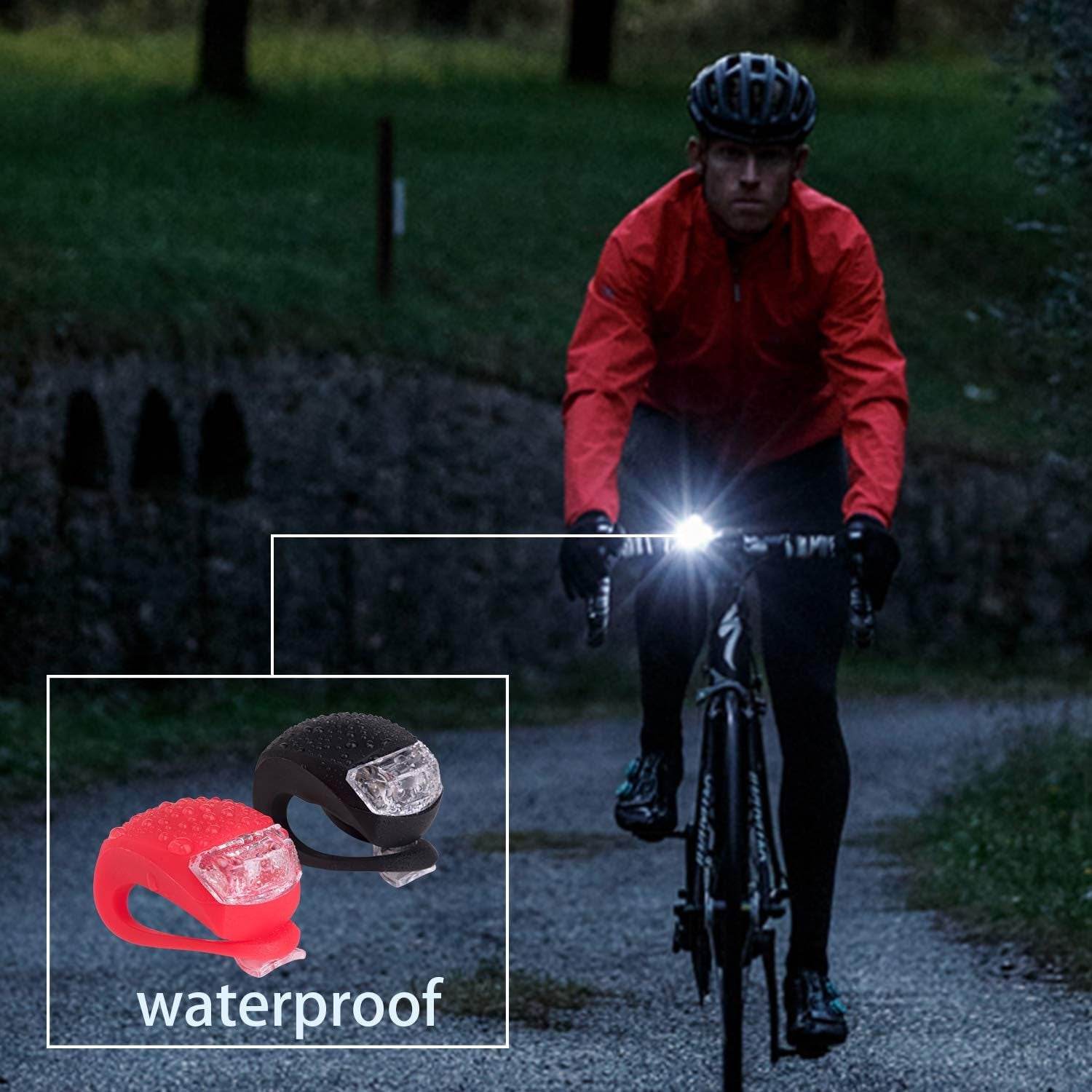 Silicone Led Bike Light Set (2 Pcs Set) - 9XShoppy