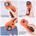 9048 Manual Sewing Roller Cutter Rotary Blade - 9XShoppy