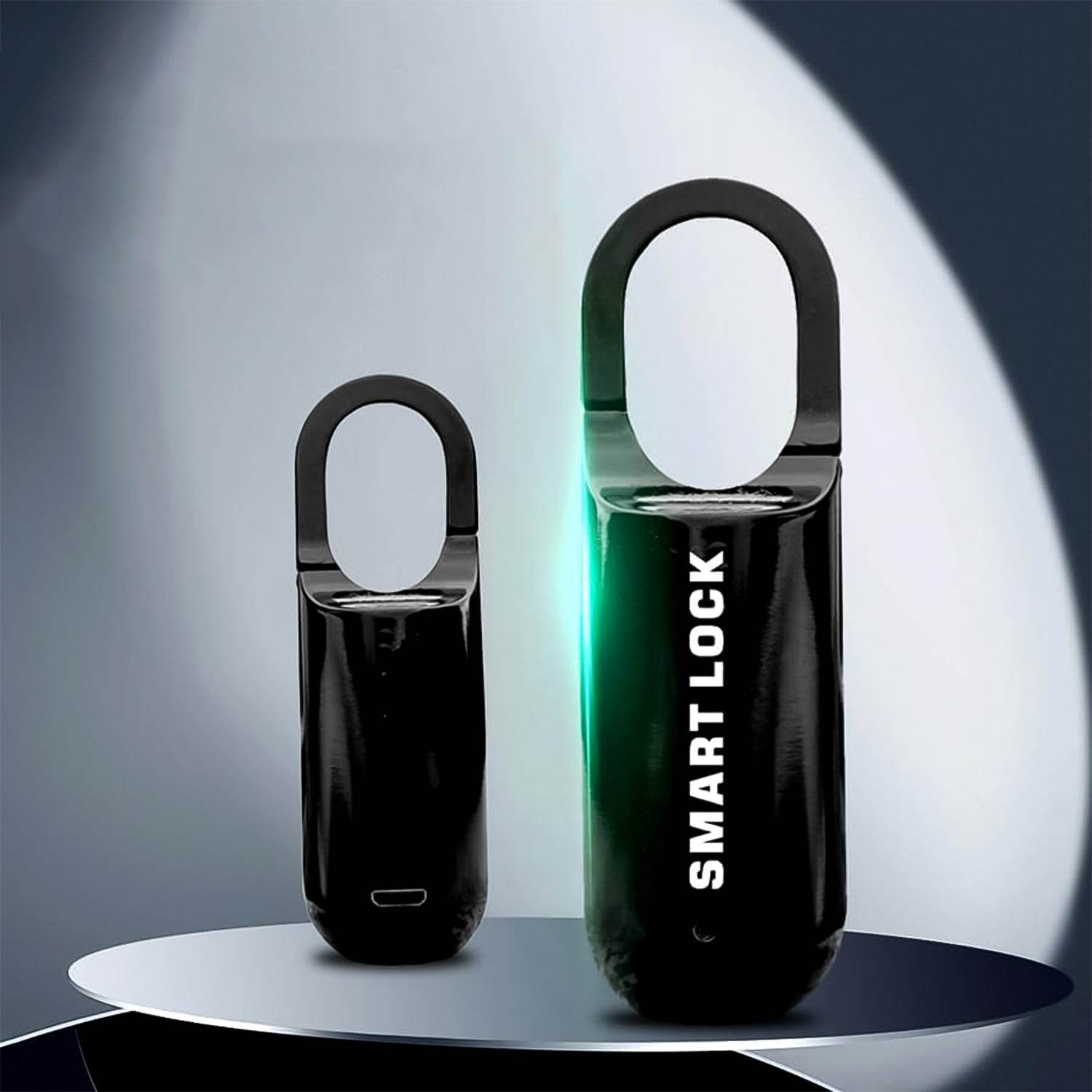 Small Usb Rechargeable Smart Fingerprint Padlock For Locker - 9XShoppy