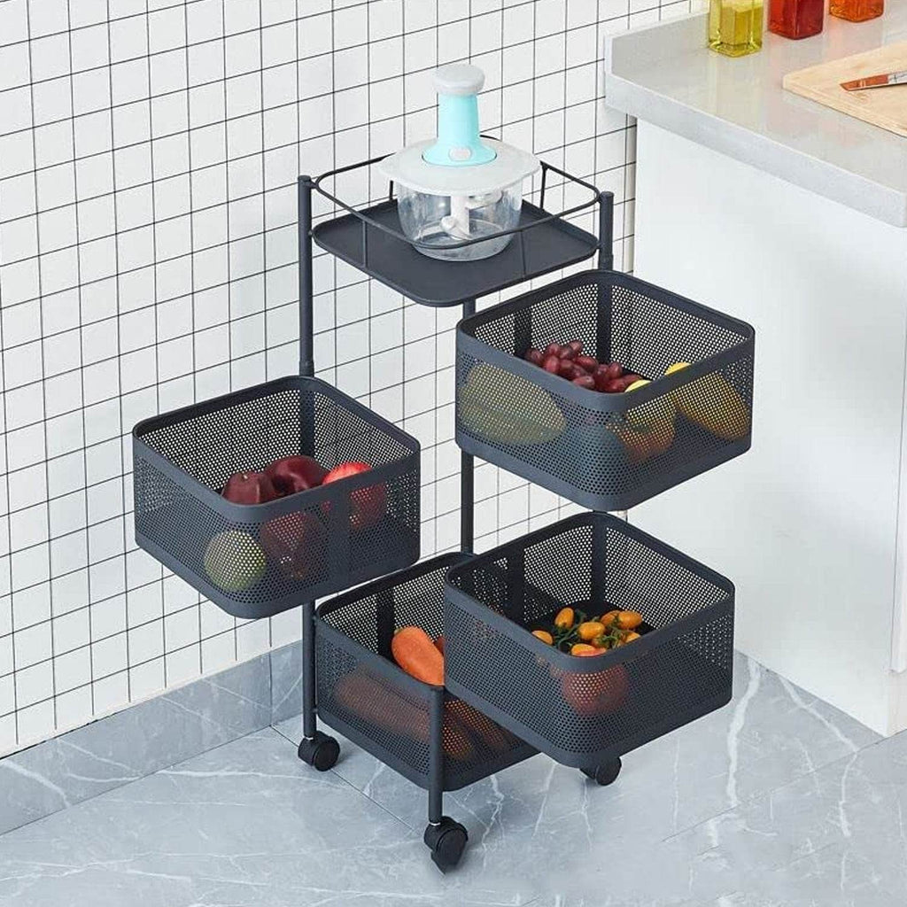 Metal High Quality Kitchen Trolley - 9XShoppy