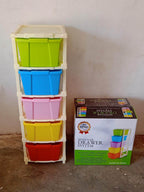 Multipurpose Modular Drawer Organizer Storage Box - 5 Layers - 9XShoppy