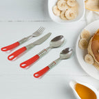 Luxury Cutlery Set For Dining Table Stainless Steel 26-piece Set With Stand (1 Set - 9XShoppy