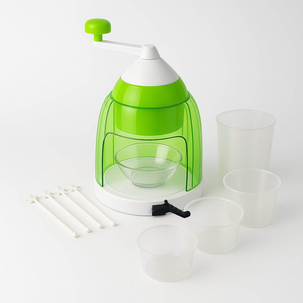 Manual Ice Crusher Snow Cone Maker With Hand Crank - 9XShoppy