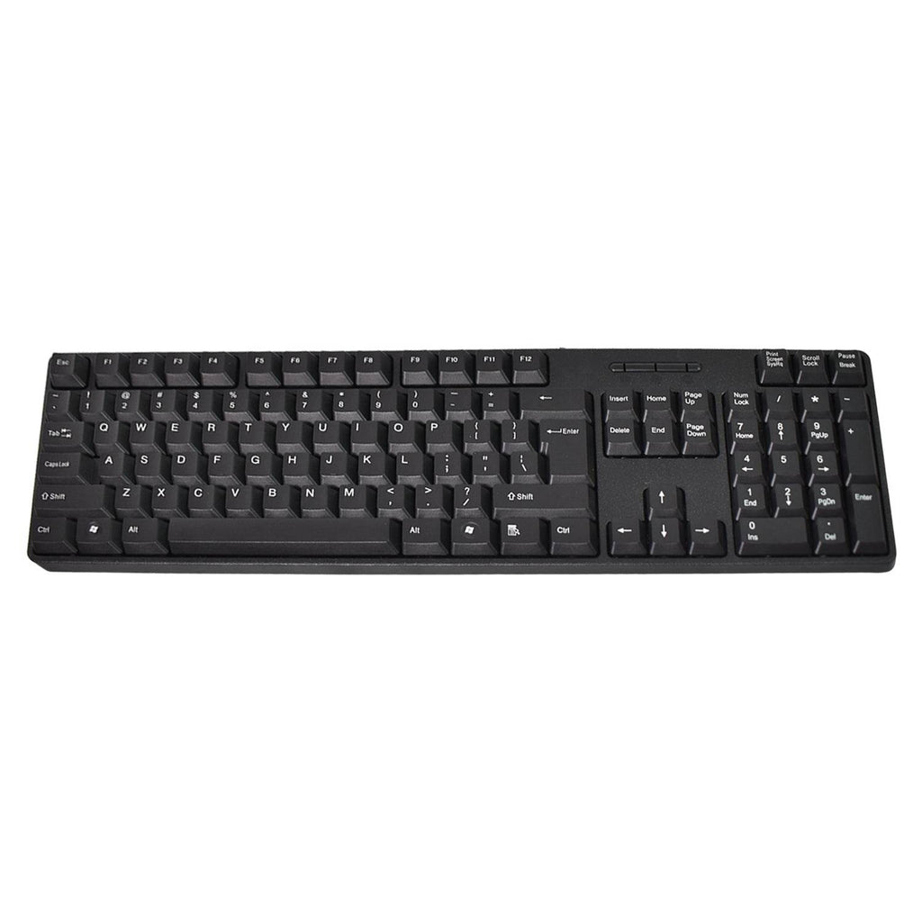 Wired Usb Keyboard 107 Keys Mouse Set (2 Pc Set) - 9XShoppy