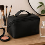 Premium Travel Makeup Toiletry Organizer Pouch With Zipper Handle(1 Pc) - 9XShoppy