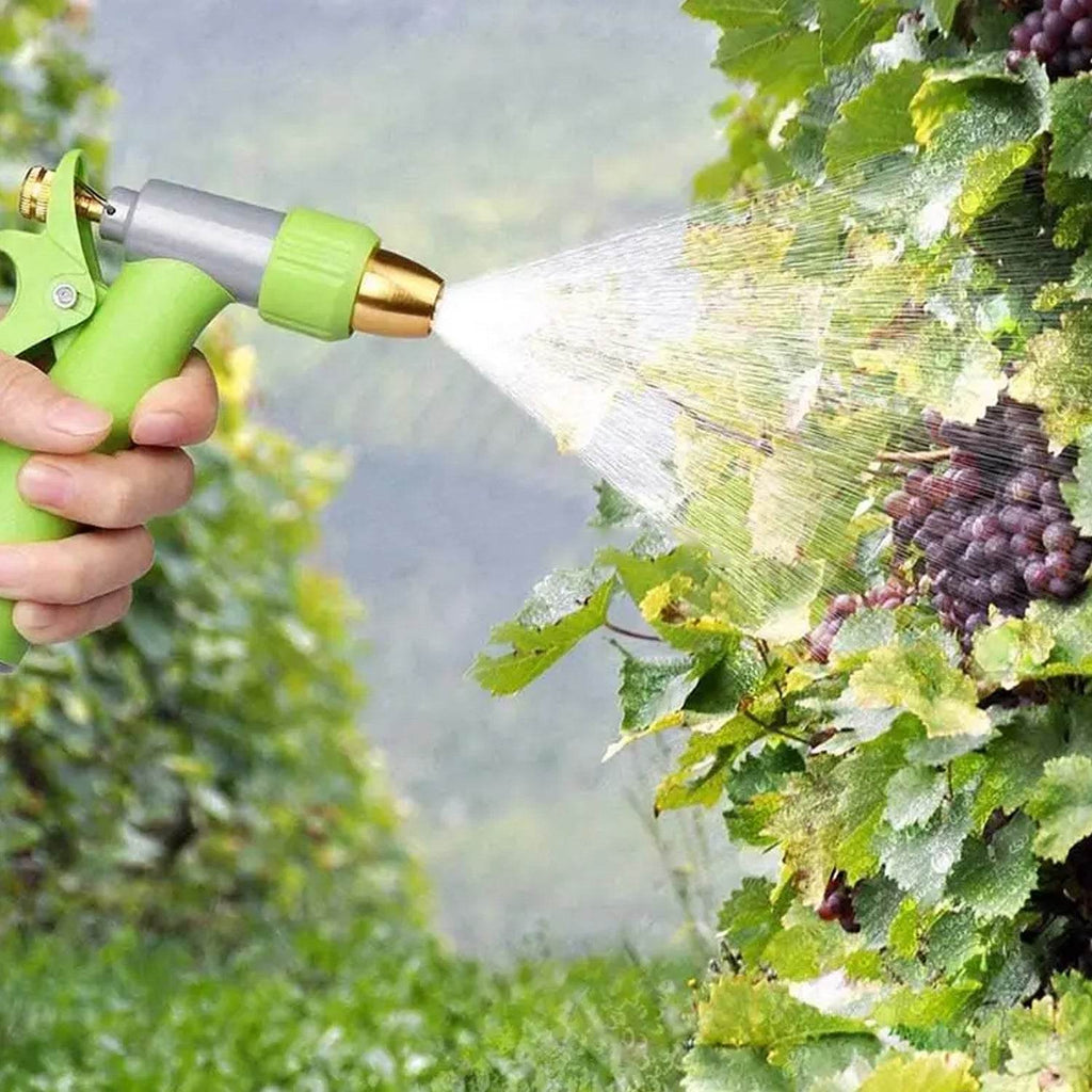 7525 Water Spray Nozzle Hose Sprayer High Pressure Long Range Zinc Alloy Rotatable For Gardening Spray Adjustable High Pressure Car Washer Washing Water Spray Gun - 9XShoppy