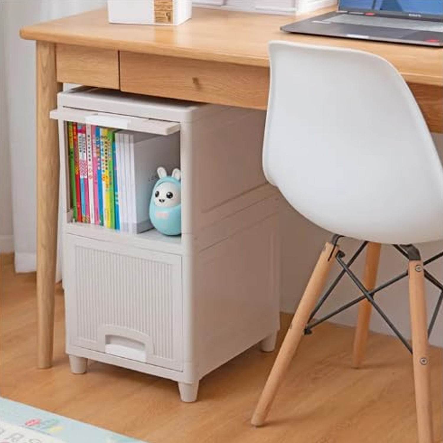 Multipurpose Storage Cabinet Storage Solutions Plastic Drawers Multi Layer Wardrobe Storage Drawers Foldable Multipurpose Drawer Units For Kitchen Bathroom Bedroom Cloth (2 Layer) - 9XShoppy